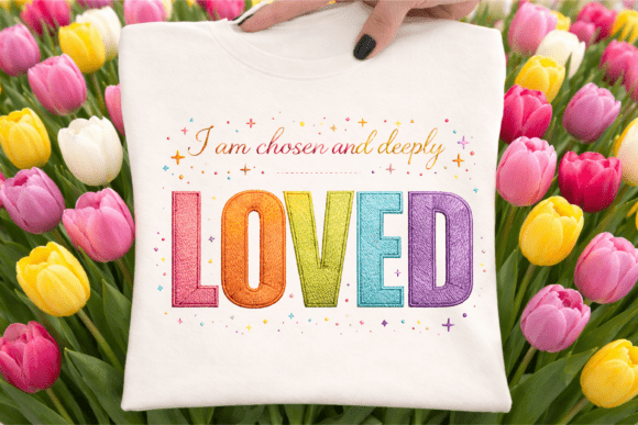 Christian Loved Embroidery Style PNG Review