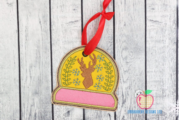 Christmas Reindeer Face Ornament: A Festive Embroidery Review