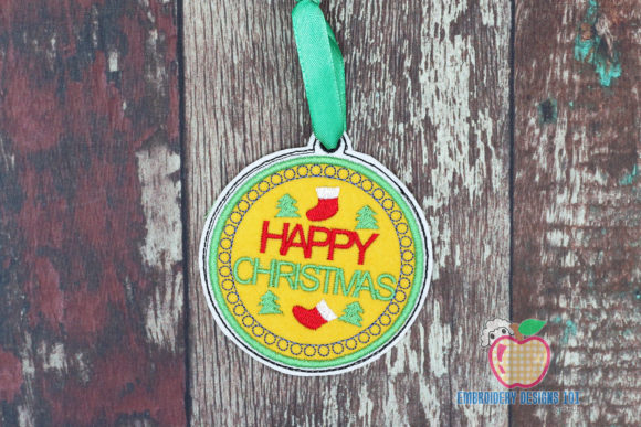 Christmas Socks ITH Ornament: A Festive Embroidery Delight