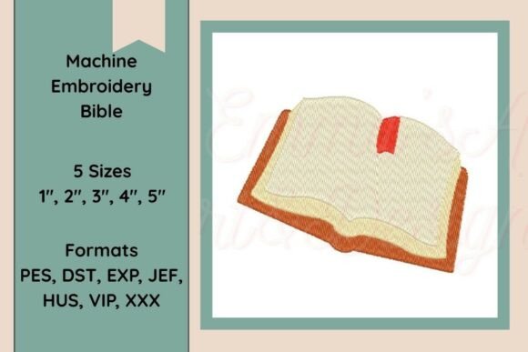 Machine Embroidery Bible Design: A Faithful Touch