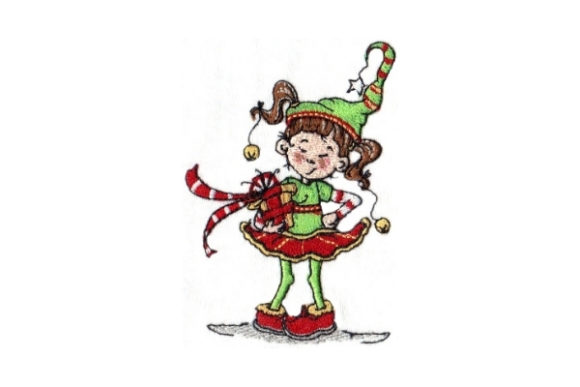 Sassy Lucy Lou: A Charming Embroidery Design